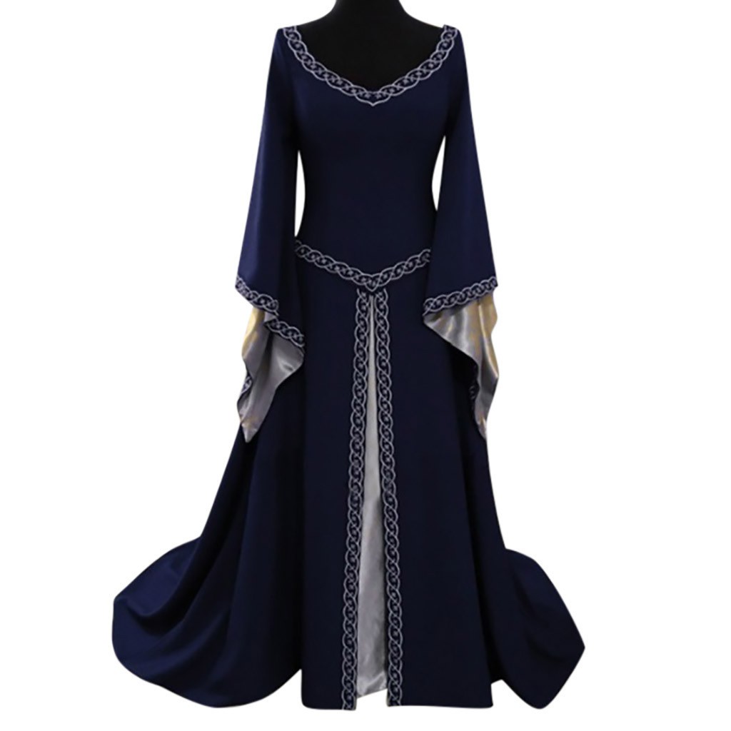 Long Sleeve Round Neck Mid Len - огляд і ціна Dresses