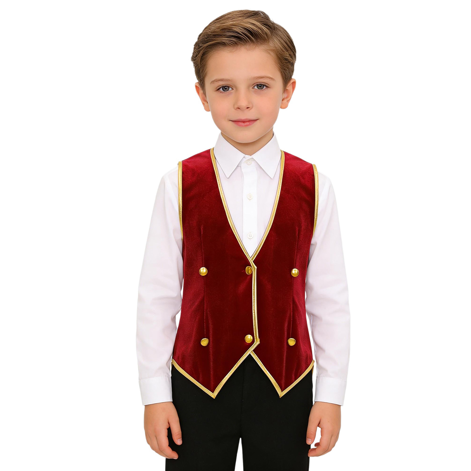 Kids Boys Medieval Velvet Vest - огляд і ціна Dresses