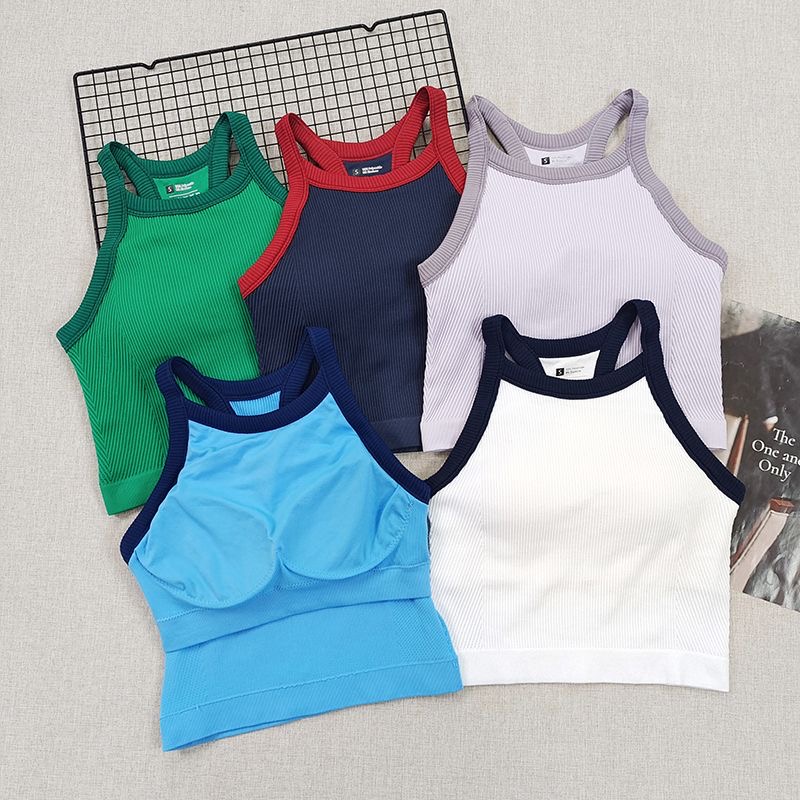 Women Ribbed Workout Sets 2 PC - огляд і ціна Seamless Ribbed Workout Tank Top
